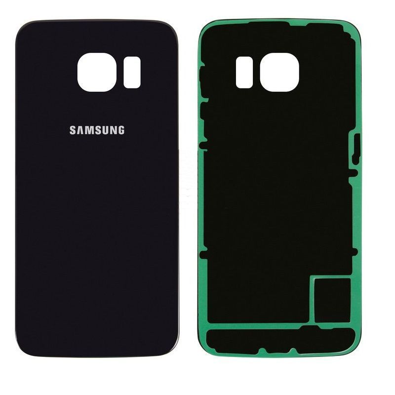Задняя крышка для Samsung G925F Galaxy S6 EDGE черная 08382 фото
