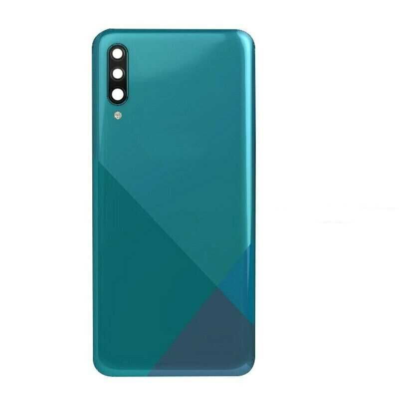 Задня кришка для Samsung A307F Galaxy A30s 2019 зелена, Prism Crush Green, зі склом камери, Оригінал Китай 22833 фото