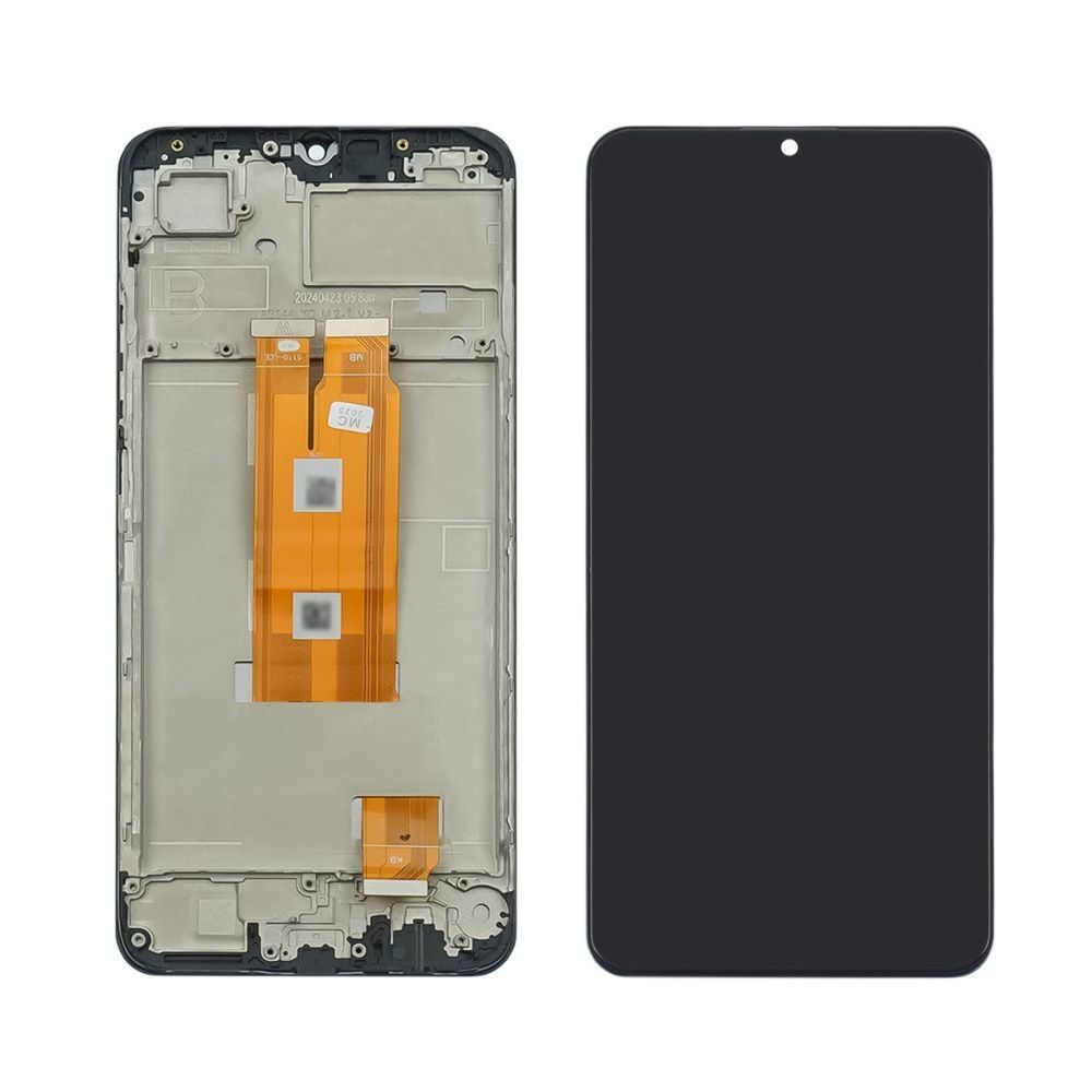 Дисплей для Realme C63 RMX3939 з рамкою чорний 33374 фото