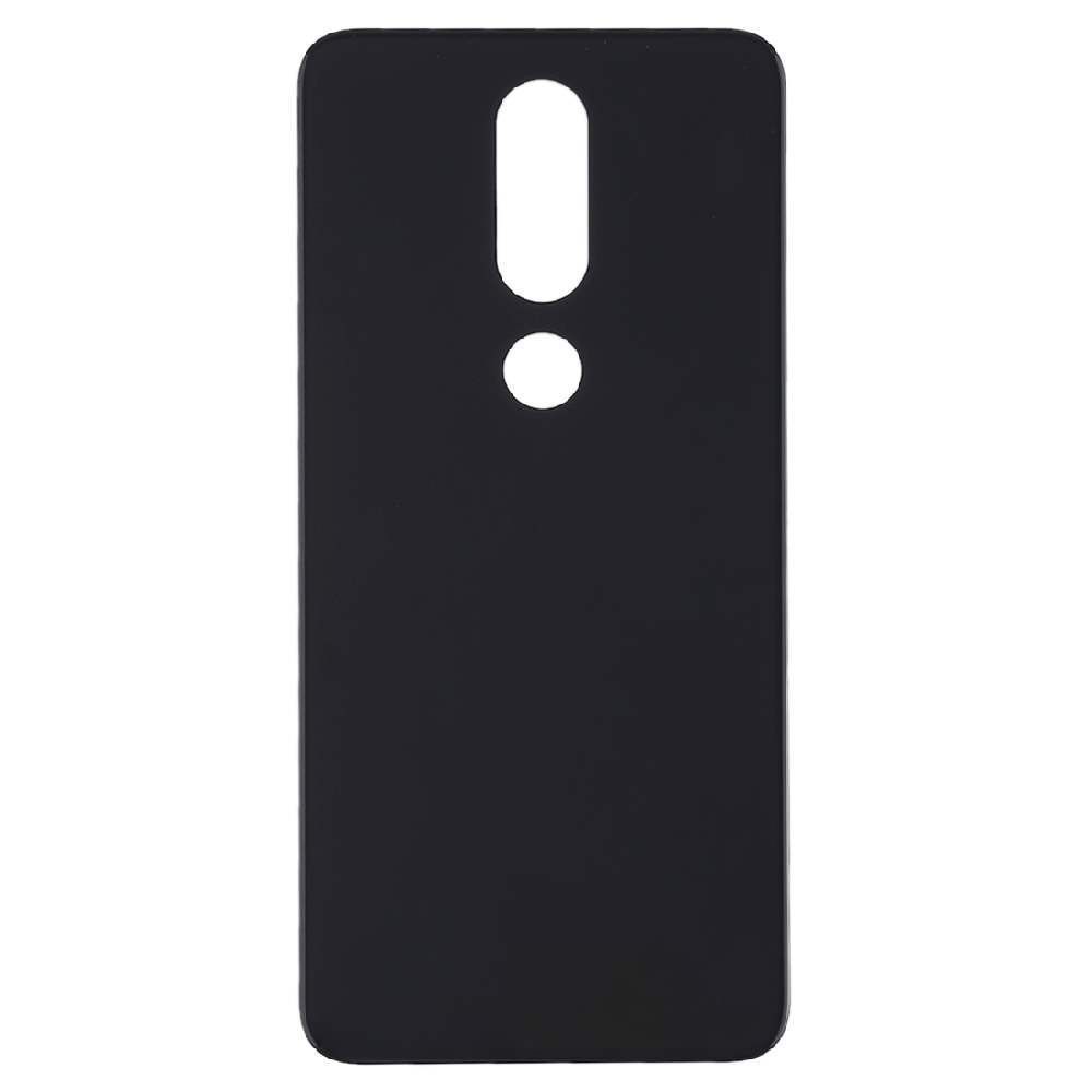 Задня кришка для Nokia 5.1 Plus TA-1102, TA-1105, TA-1108, TA-1112, TA-1120, X5 2018 TA-1109 чорна 17751 фото