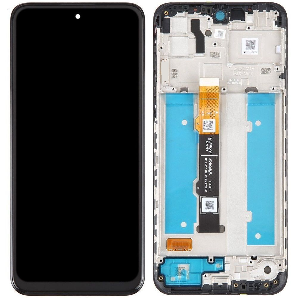 Дисплей для Motorola XT2173 Moto G31 с рамкой черный OLED Хайкопия 32876 фото