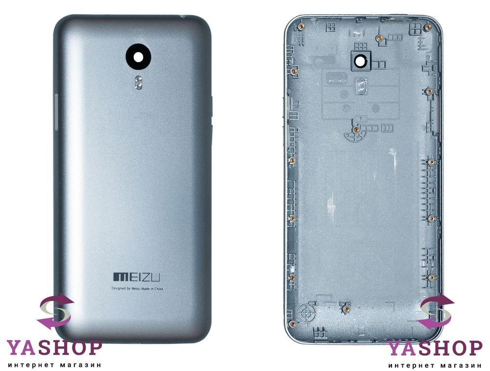 Задняя крышка для Meizu M1 Note серая 06808 фото