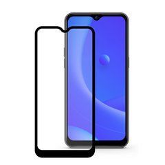 3D Защитное стекло для Realme C3 Full Cover черное 17249 фото