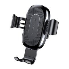 Автотримач з безпровідною зарядкою Baseus Wireless Charger Gravity Car Mount (Air Outlet Version) 1.67A 10W (WXYL-01) чорний 16624 фото