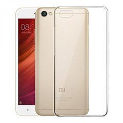 Чехол силиконовый для Xiaomi Redmi Note 5A прозрачный 16028 фото