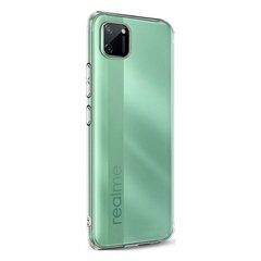 Чехол силиконовый Clear Case для Realme C11 прозрачный 18935 фото
