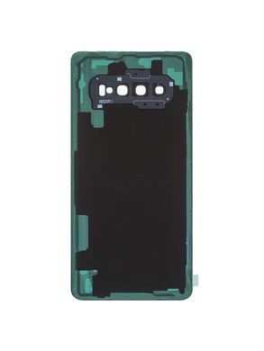 Задня кришка для Samsung G975F Galaxy S10 Plus зелена, зі склом камери 24428 фото