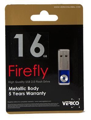 Флеш память Verico USB 16Gb Firefly синий 13967 фото