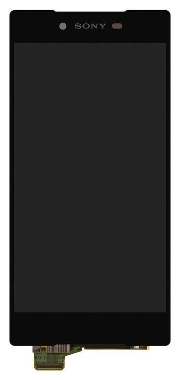 Дисплей Sony E6833, E6853, E6883 Xperia Z5+ Premium Dual черный 00993 фото