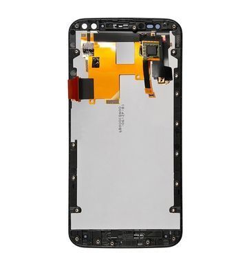 Дисплей для Motorola XT1570 Moto X Style, XT1572 з рамкою чорний 06187 фото