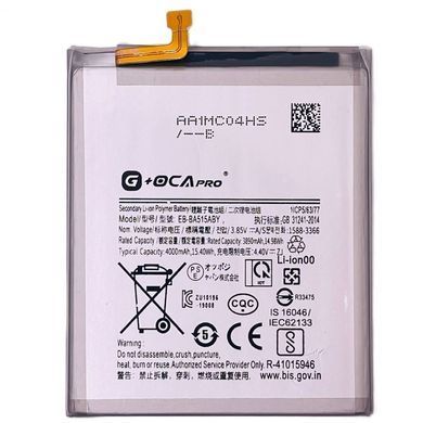 Акумулятор G+OCA PRo EB-BA515ABY для A515 Galaxy A51 4000 mAh Оригінал Китай 31717 фото