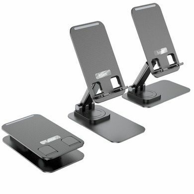 Держатель Hoco PH50 Ivey folding rotatable desktop holder черный 27760 фото