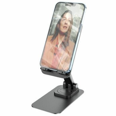 Держатель Hoco PH50 Ivey folding rotatable desktop holder черный 27760 фото