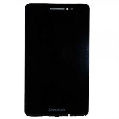 Дисплей для Lenovo S5000 IdeaTab з рамкою чорний 00629 фото
