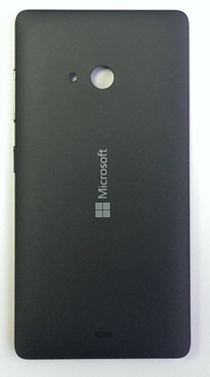 Задняя кришка для Microsoft (Nokia) Lumia 540 Dual Sim (RM-1141) черная 06362 фото
