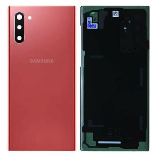 Задня кришка для Samsung N970F Galaxy Note 10 червона зі склом камери, Оригінал Китай 22869 фото