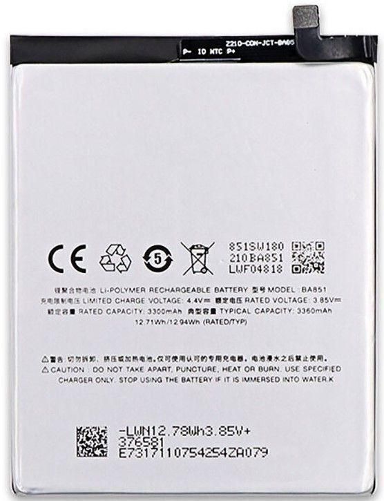 Аккумулятор Meizu BA851 для Meizu E3 3360 mAh 22393 фото