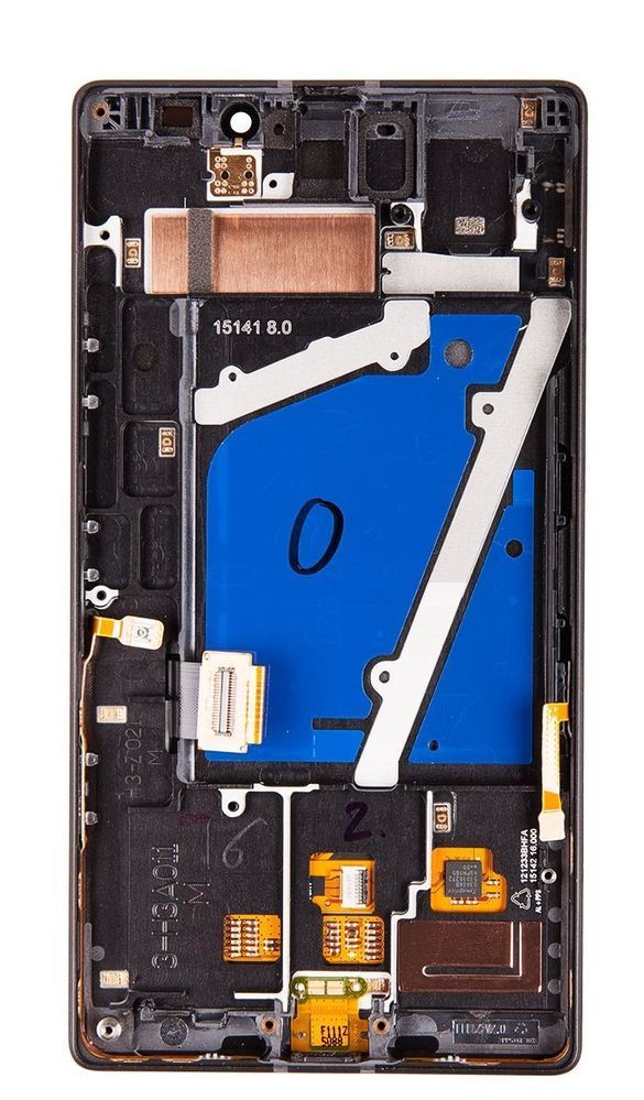 Дисплей для Nokia Lumia 930 с рамкой черный 01476 фото