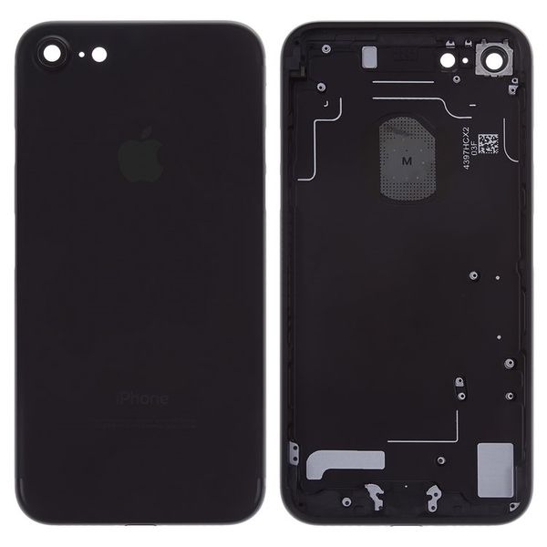 Корпус Apple iPhone 7 черный, матовый, Black Matte 10471 фото