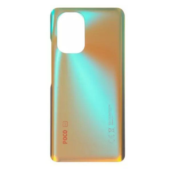 Задня кришка для Xiaomi Poco F3, Redmi K40 золота 05015 фото
