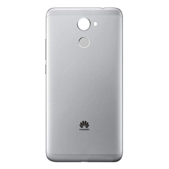 Задняя крышка Huawei Y7 Prime (TRT-L21A) серебристая 09797 фото