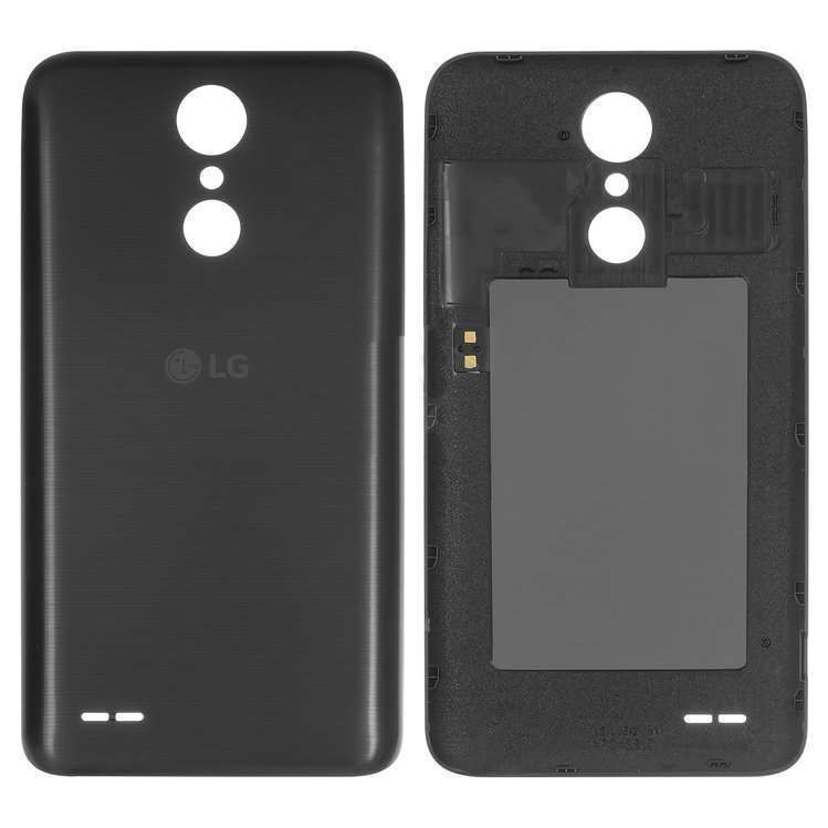 Задняя крышка для LG M250 K10 (2017), X400 K10 (2017) черная 10238 фото