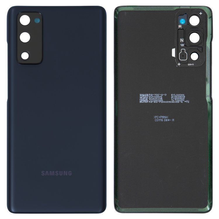 Задняя крышка Samsung G780 Galaxy S20 FE, G781 Galaxy S20 FE 5G синяя, Cloud Navy со стеклом камеры Оригинал Китай 34027 фото