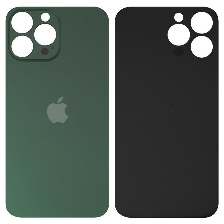 Задняя крышка для Apple iPhone 13 Pro Max зеленая, с большим отверстием под камеру Оригинал Китай 32572 фото