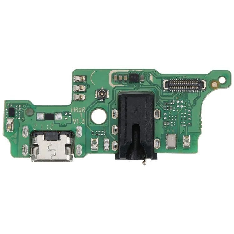 Нижня плата для Tecno Spark 7 Pro KF8 з розьємом зарядки, з розьємом навушників, з мікрофоном 30077 фото