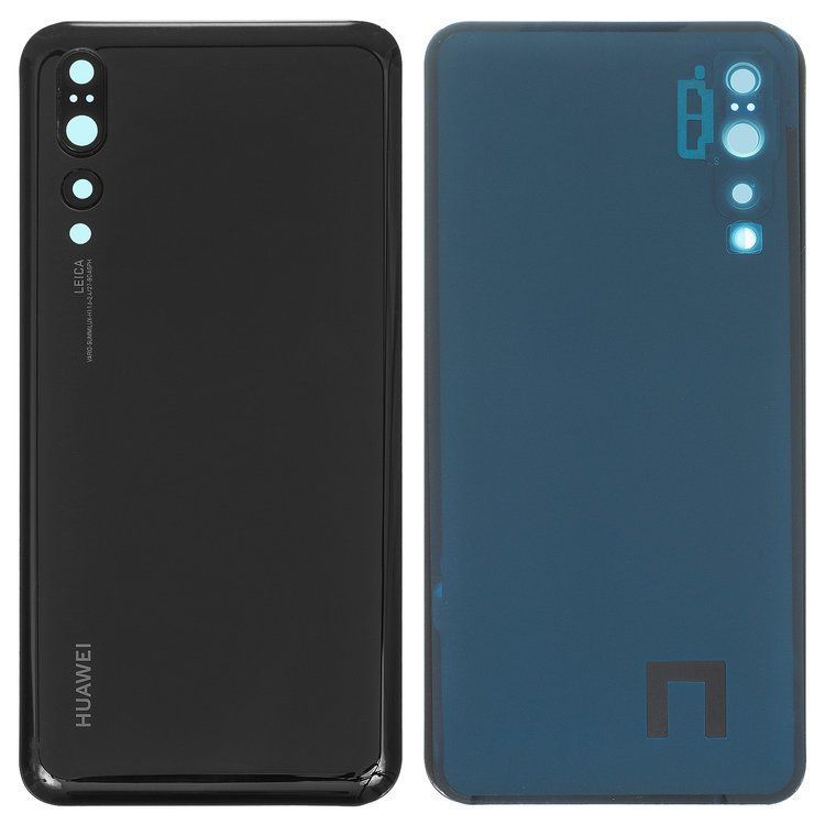 Задняя крышка Huawei P20 Pro CLT-L29 черная Оригинал Китай со стеклом камеры 22548 фото