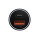 Автомобільний зарядний пристрій Baseus Golden Contactor Max Dual Fast Charger 60W Type-A USB + Type-C чорний (CGJM000113) 32974 фото 2