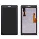 Дисплей для Lenovo TB-7104L 3G Tab E7, TB7104i, Wi-Fi TB-7104F чорний 21031 фото