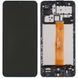 Дисплей для Samsung M127F Galaxy M12 с рамкой черный Оригинал Китай SM-M127F_REV0.1 30278 фото