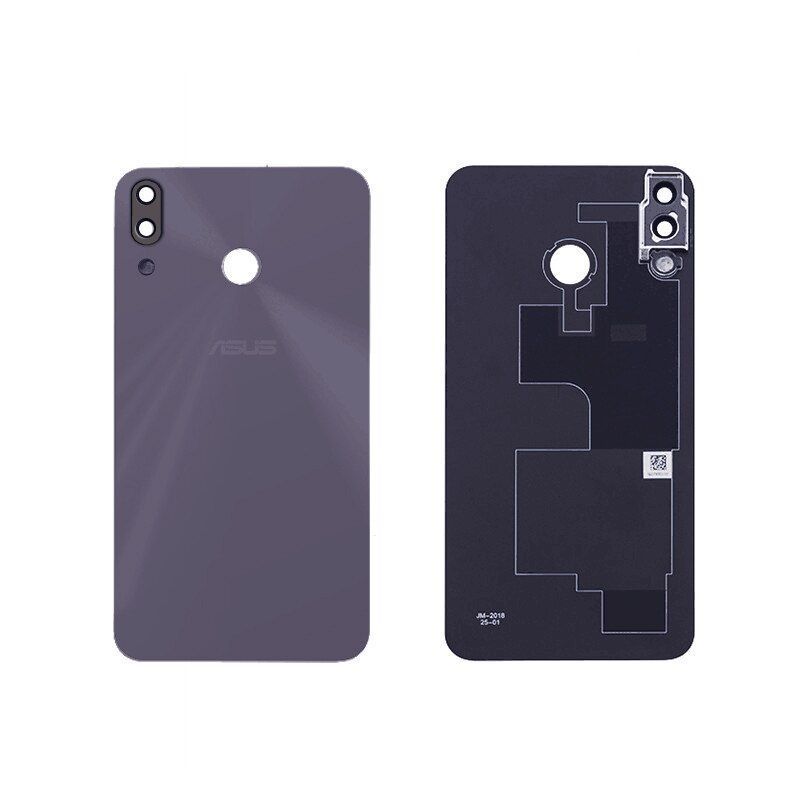 Задняя крышка Asus ZenFone 5 ZE620KL серебристая, Meteor Silver, со стеклом камеры, Оригинал Китай 22058 фото