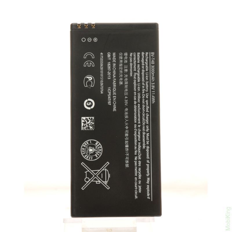 Аккумулятор Microsoft (Nokia) BV-T4B для Lumia 640 XL RM-1062 3000mAh 08580 фото