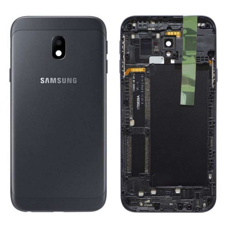 Задняя крышка для Samsung J330F Galaxy J3 (2017) черная 09952 фото