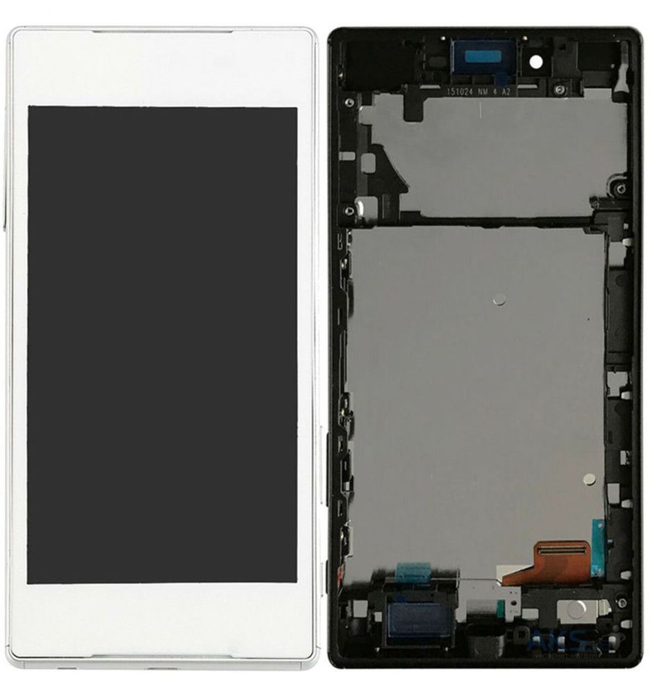 Дисплей Sony E6603, E6653, E6683 Xperia Z5 Dual и рамкой белый 22247 фото