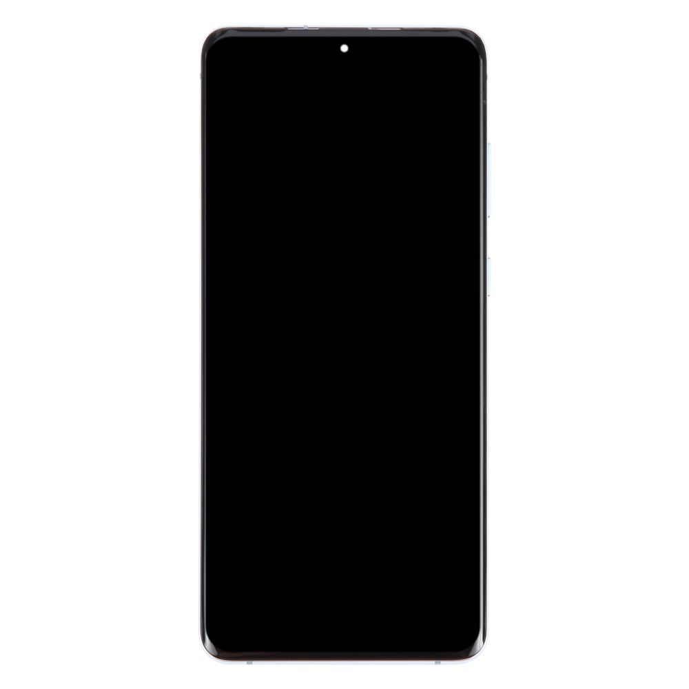 Дисплей для Samsung G985 Galaxy S20+, G986 с рамкой синий Cloud Blue, OLED Хайкопия 31644 фото