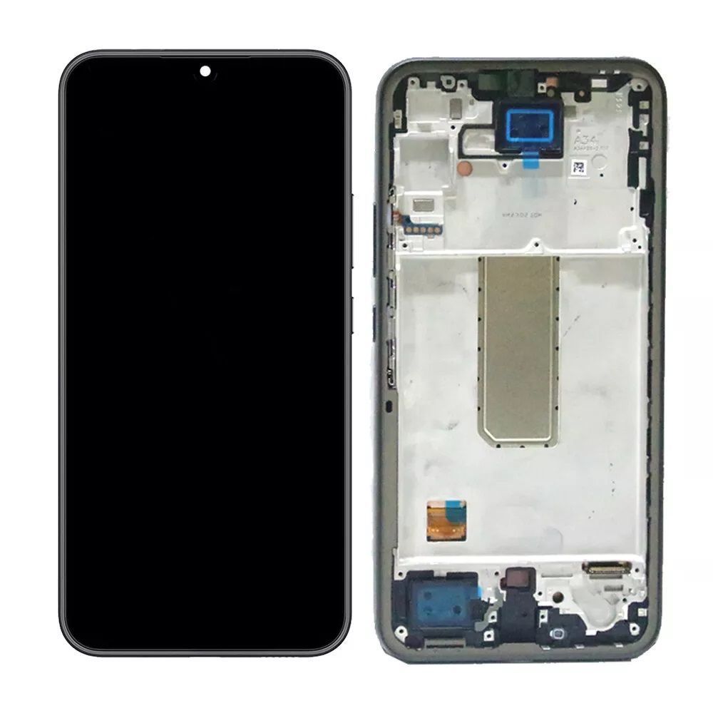 Дисплей для Samsung A346B Galaxy A34 з рамкою чорний TFT 29358 фото