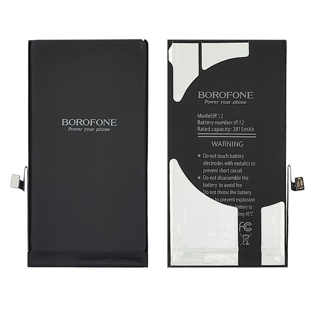 Акумулятор Borofone для Apple iPhone 12, iPhone 12 Pro 2815 mAh 33049 фото