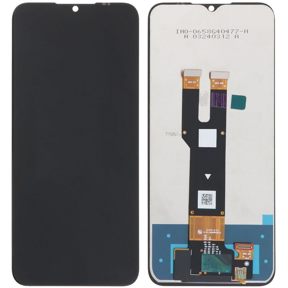 Дисплей для ZTE Blade A73 4G черный Оригинал Китай 29903 фото