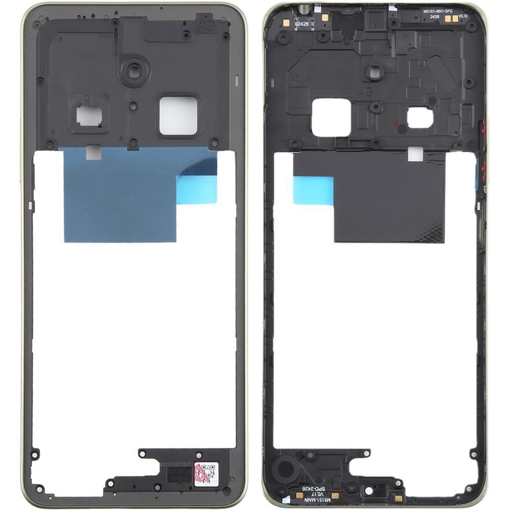 Рамка корпусу для Xiaomi Redmi 14C 2411DRN47C зелена, Sage Green 31993 фото