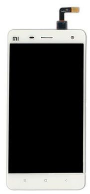 Дисплей для Xiaomi Mi4 белый 01101 фото