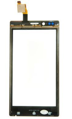 Сенсор (тачскрин) Sony ST26i Xperia J черный 00602 фото