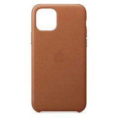 Накладка Leather Case Original 1:1 Apple iPhone 11 Pro Saddle Brown 18117 фото