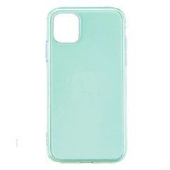 Чехол силиконовый Simple mate Apple iPhone 11 Pro Max Бирюзовый 16248 фото