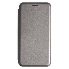 Чехол-книжка Premium Case под кожу Samsung A105F,M105F A10,M10 (2019 серый 15656 фото