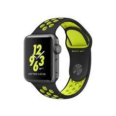 Ремешок для смарт-часов Apple Watch 38/40mm Nike Sport Band Gray/Volt, размер M/L 14764 фото