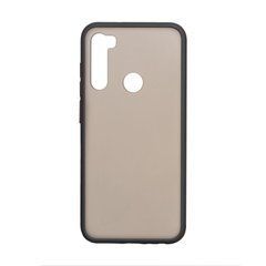 Чехол Shadow Matte Case Xiaomi Redmi Note 8T черный с красными кнопками 18904 фото