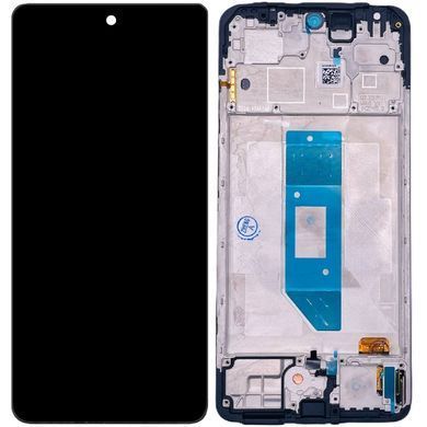 Дисплей для Xiaomi Redmi Note 14 4G Global 159,58 mm з рамкою чорний Amoled Оригінал Китай 30659 фото